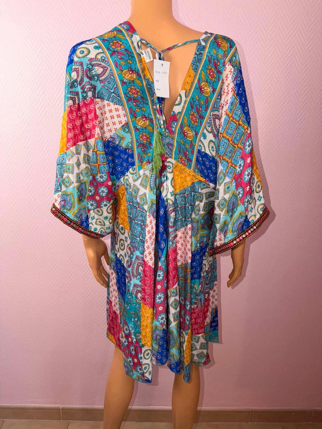 Vestido de verão leve nunca usado tamanho 38/46 – photo 5